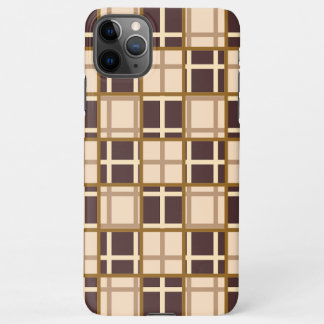Abstract Shades of Brown iPhone 11 Pro Max Case