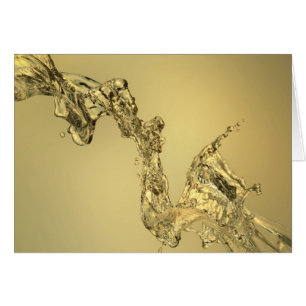 Abstract Shape Formed by Splashing Water