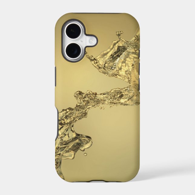 Abstract Shape Formed by Splashing Water (Back)