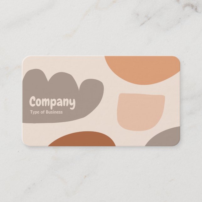 Abstract Shapes 03 Business Card (Front)