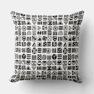 Abstract Shapes 060617 Pattern Cushion