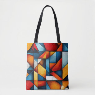 🌿 Abstract Shapes Daily Carry Organiser 🌿 Tote Bag