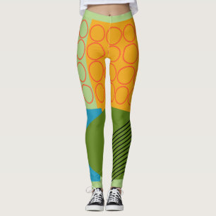 Abstract Shapes Leggings