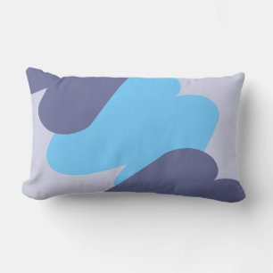 Abstract shapes lumbar cushion