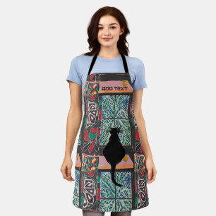 Abstract Shapes, Matisse Style Cat Apron