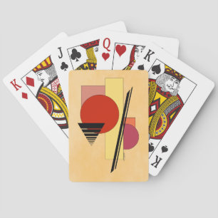 Abstract Shapes Playing Cards