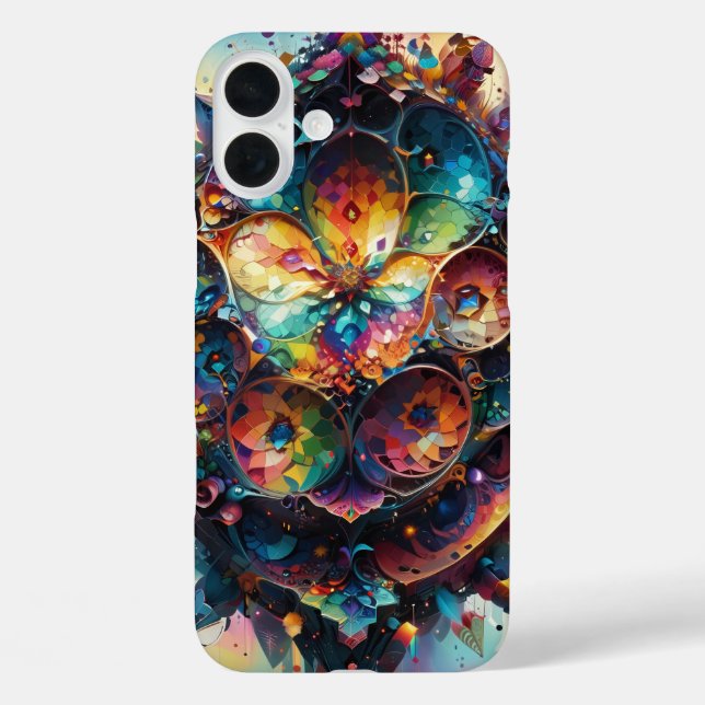 Abstract Shapes with Vibrant Gradients Case-Mate iPhone Case (Back)