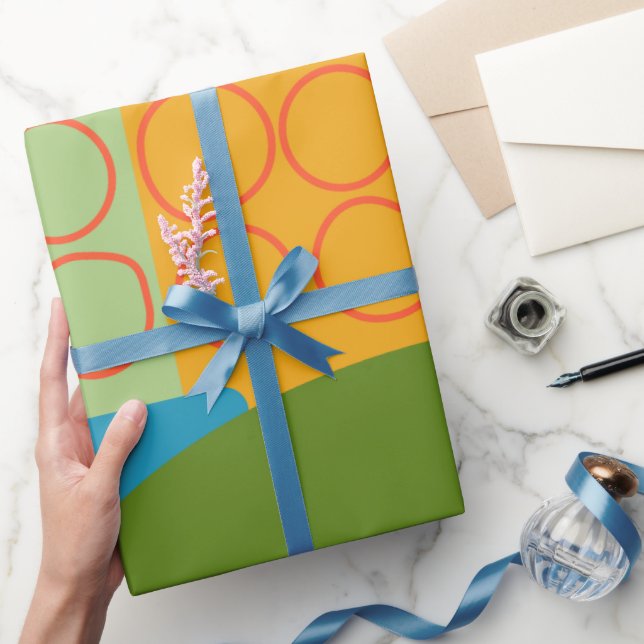 Abstract Shapes  Wrapping Paper (Gifting)