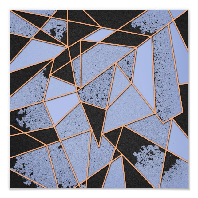 Abstract shattered photo print (Front)