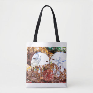 Abstract shells tote bag
