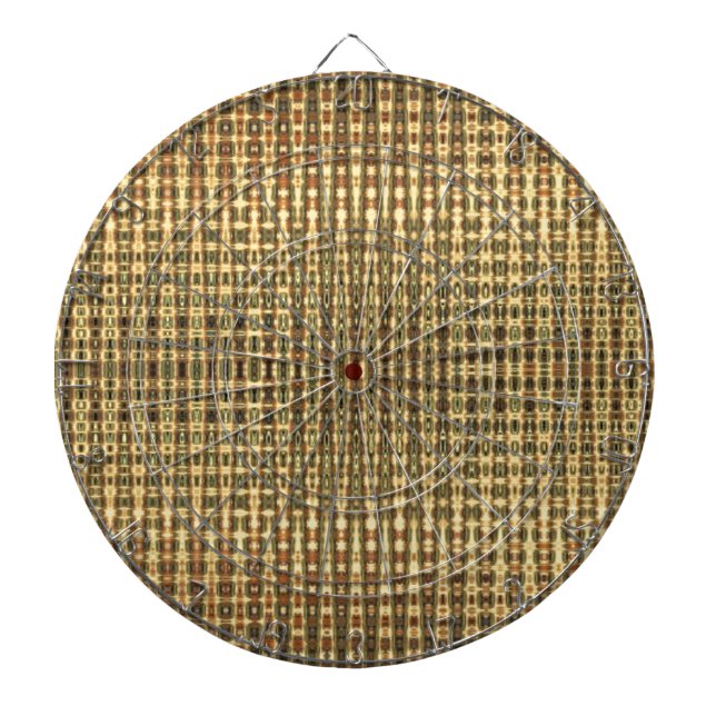 Abstract Shimmer Dartboard (Front)