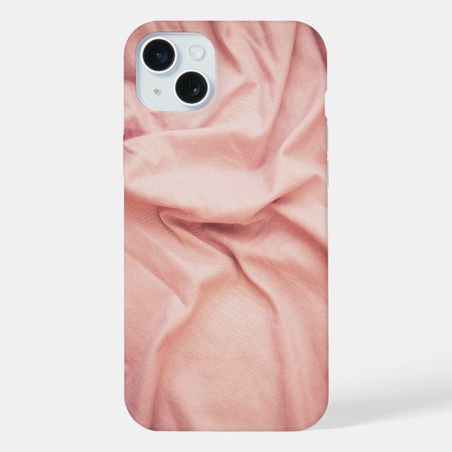 Abstract silk texture iPhone case (Back)
