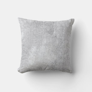 Abstract silver paper cushion