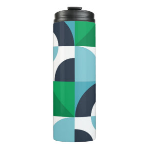 Abstract simple shapes and shapes thermal tumbler