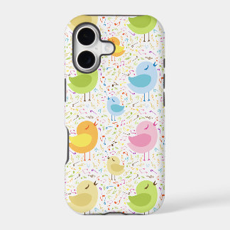 Abstract Singing Chicks
