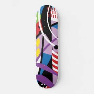 Abstract Skateboard