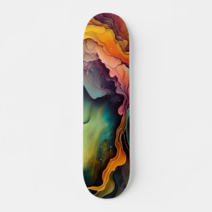 Abstract Skateboard