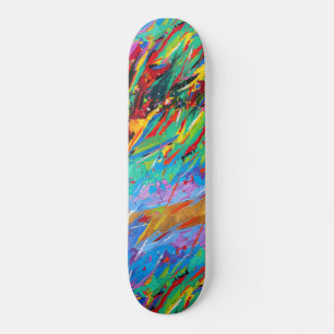 Abstract Skateboard