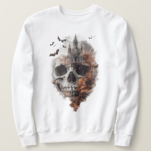 Abstract Skull Art Sweatshirt