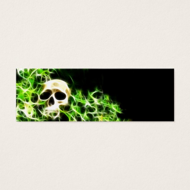 Abstract skull bookmark (Front)