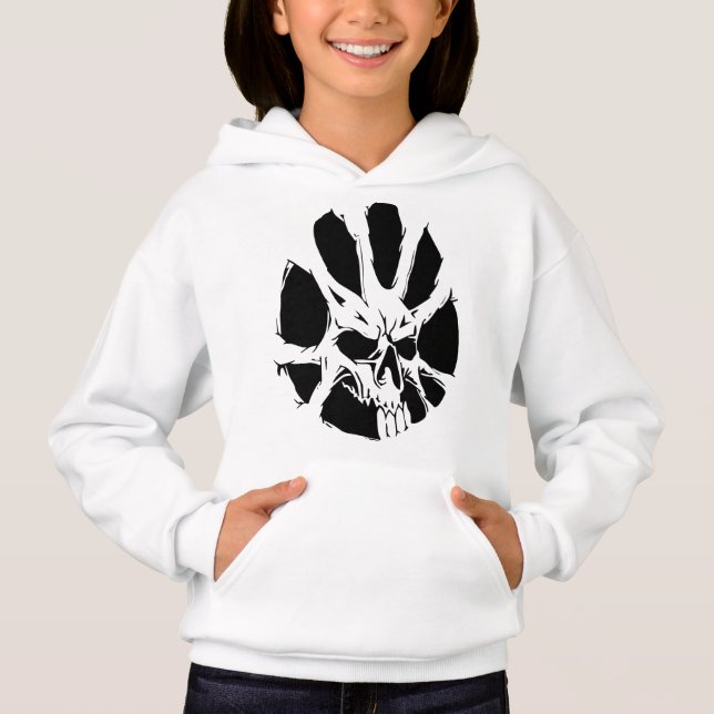 Abstract Skull Roots: Dark Art (Front)