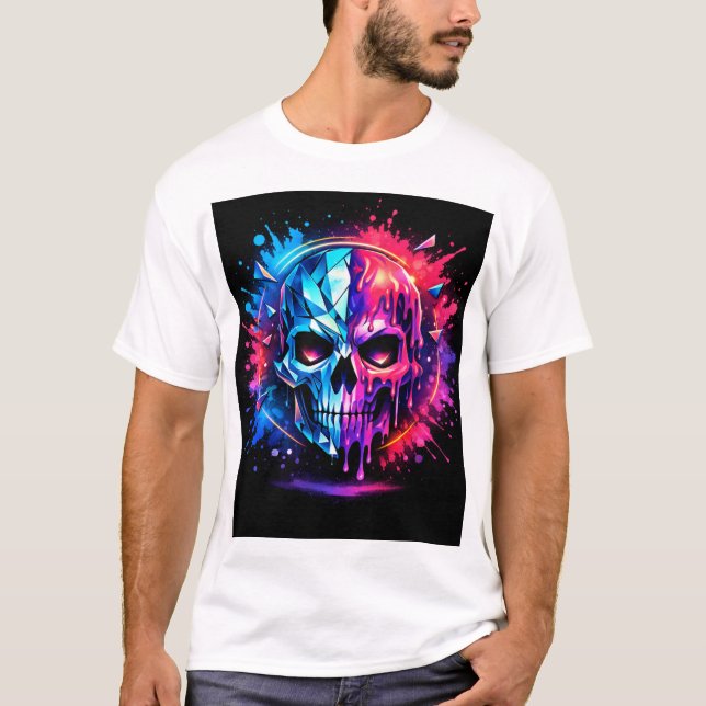 Abstract Skull T-Shirt (Front)