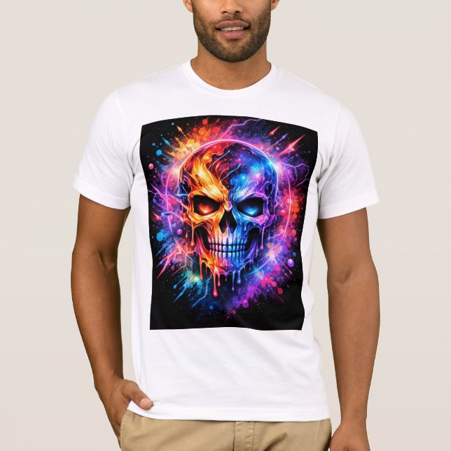 Abstract Skull T-Shirt (Front)