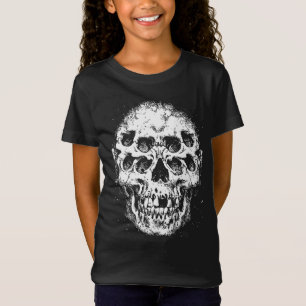 Abstract Skull with Multiple Eyes T-Shirt