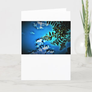 Abstract Sky, card