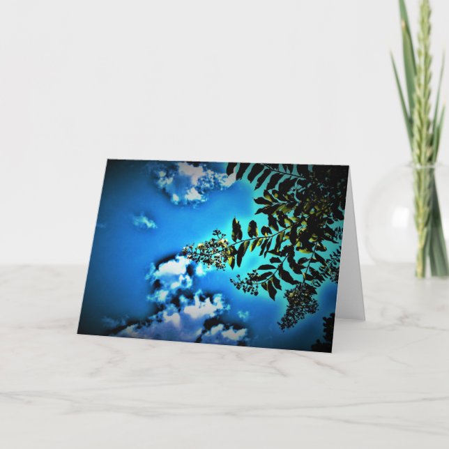Abstract Sky, card (Front)