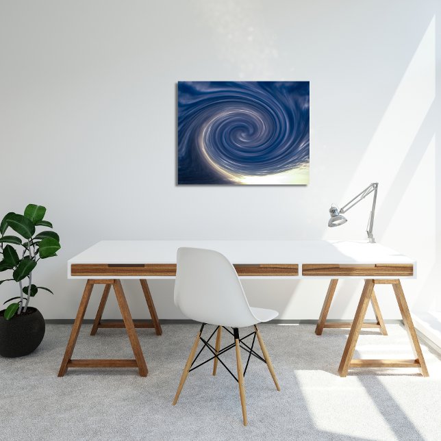 Abstract Sky Twirl Canvas Print (Creator Uploaded)