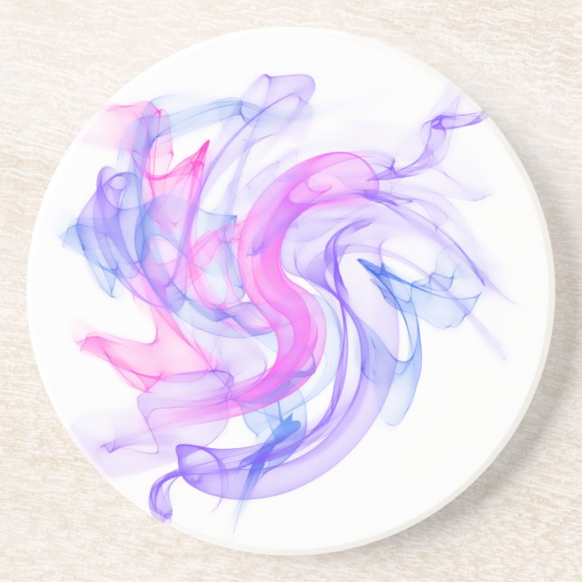 Abstract  Smoke on the Water Coaster (Front)