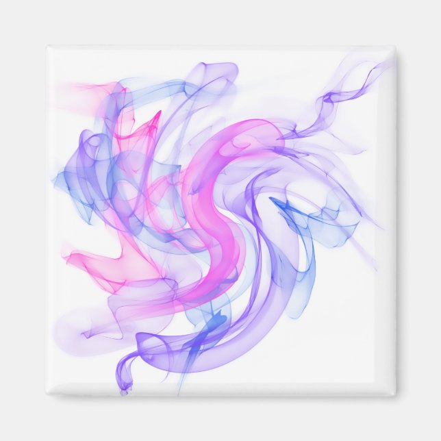 Abstract  Smoke on the Water Magnet (Front)