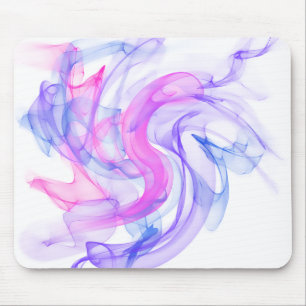 Abstract  Smoke on the Water Mouse Pad