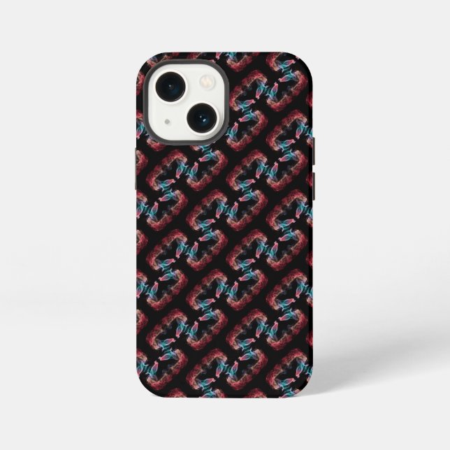 Abstract smoke pattern iPhone case (Back)