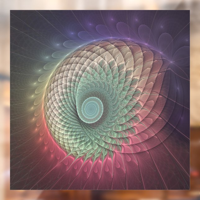 Abstract Snail Colourful Modern Fractal Art (Sheet 2)