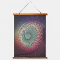 Abstract Snail Colourful Modern Fractal Art