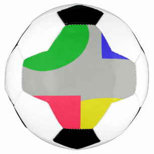 Abstract Soccer Ball