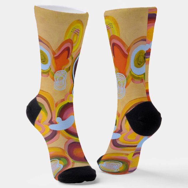 abstract socks (Angled)