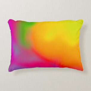 Abstract soft cloud background in pastel colorful  decorative cushion