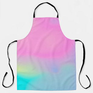 Abstract soft cloud background in pastel colourful apron