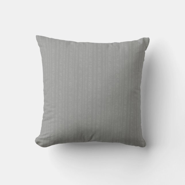 Abstract Soft Hues Grey Cushion (Front)