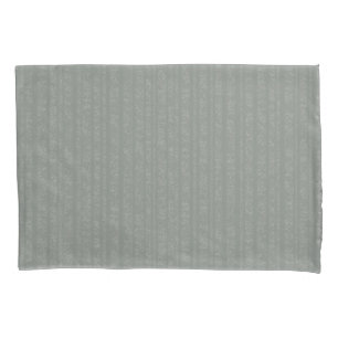 Abstract Soft Hues Light Sage Grey Pillowcase