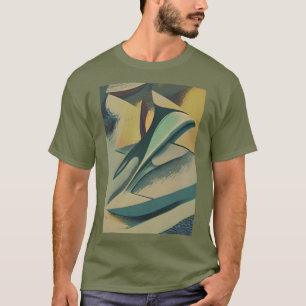 Abstract soft strokes T-Shirt