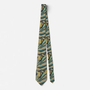 Abstract soft strokes tie