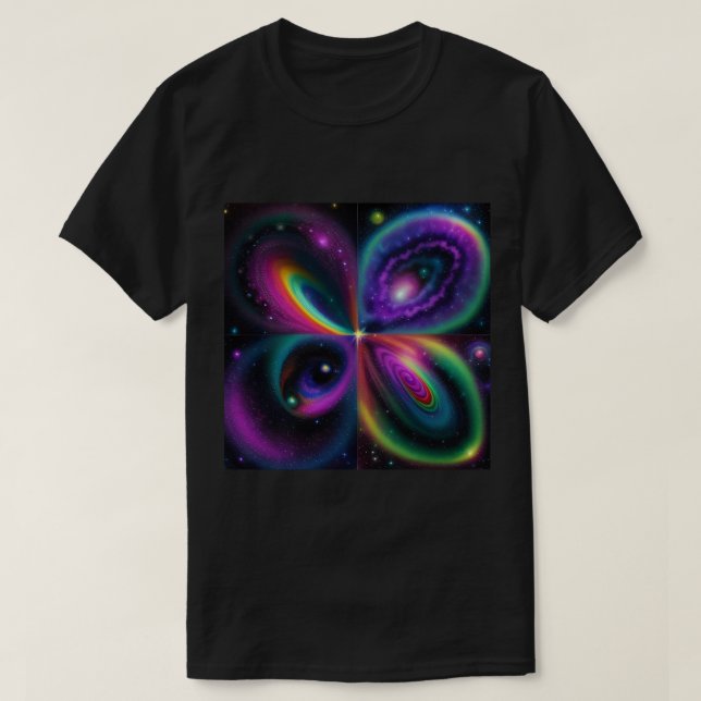 Abstract Space Art T-Shirt (Design Front)