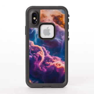 Abstract Space Nebula Art - Colorful Iphone XS