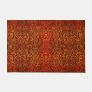 Abstract sparkle beautiful edgy amber samples doormat