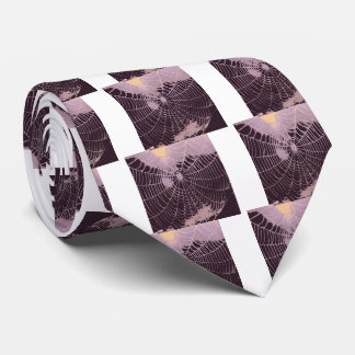 Abstract Spider Web Tie