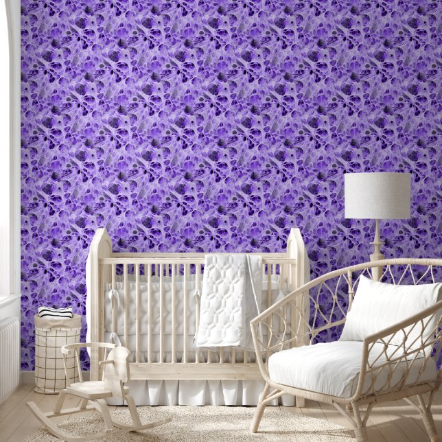 Abstract Spiderweb Fractal - Seamless Pattern 1 Wallpaper (Kids)